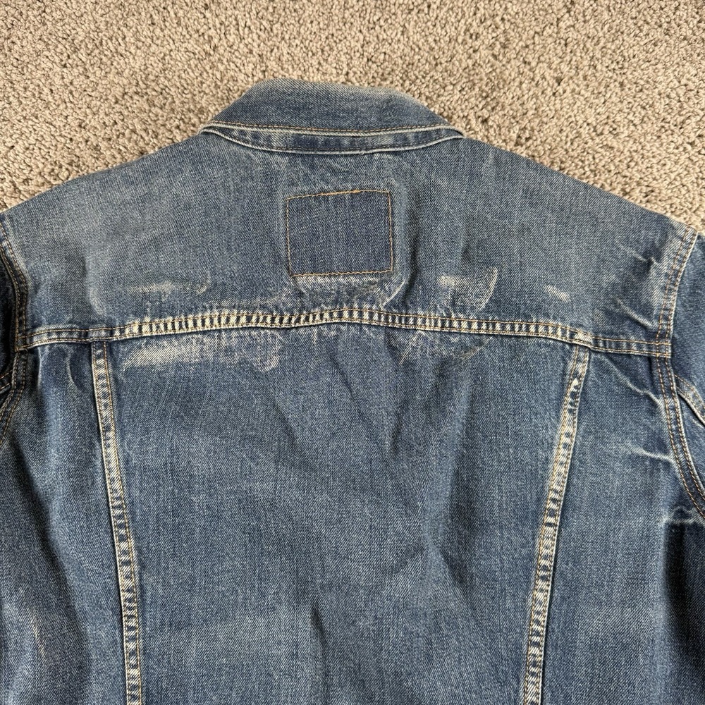 Vintage Levis Jacket Men XL 72334 Boxy Fit Trucker Type III 90s Acid Wash Grunge - Picture 13 of 15